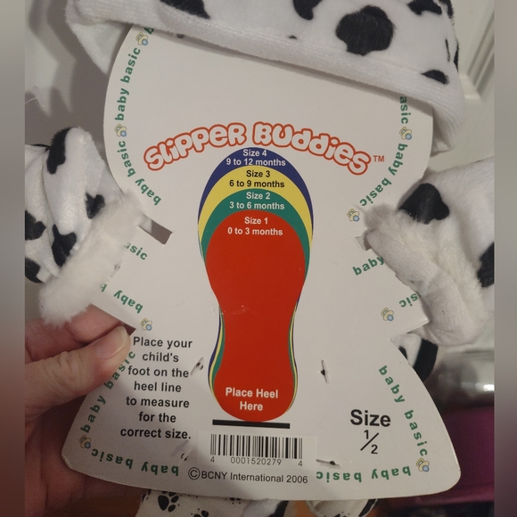 Adorable Baby Dalmatian Slipper, Hat & Mitten Set - Picture 7 of 8